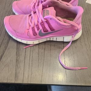Pink Nike Runners